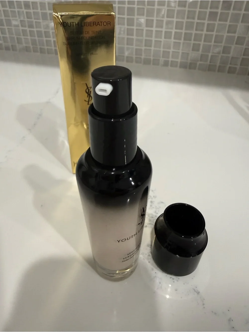 NEW Yves Saint Laurent Youth Liberator Sunscreen Serum Foundation SPF20(1fl30ml)
